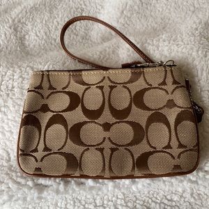 Coach wristlet